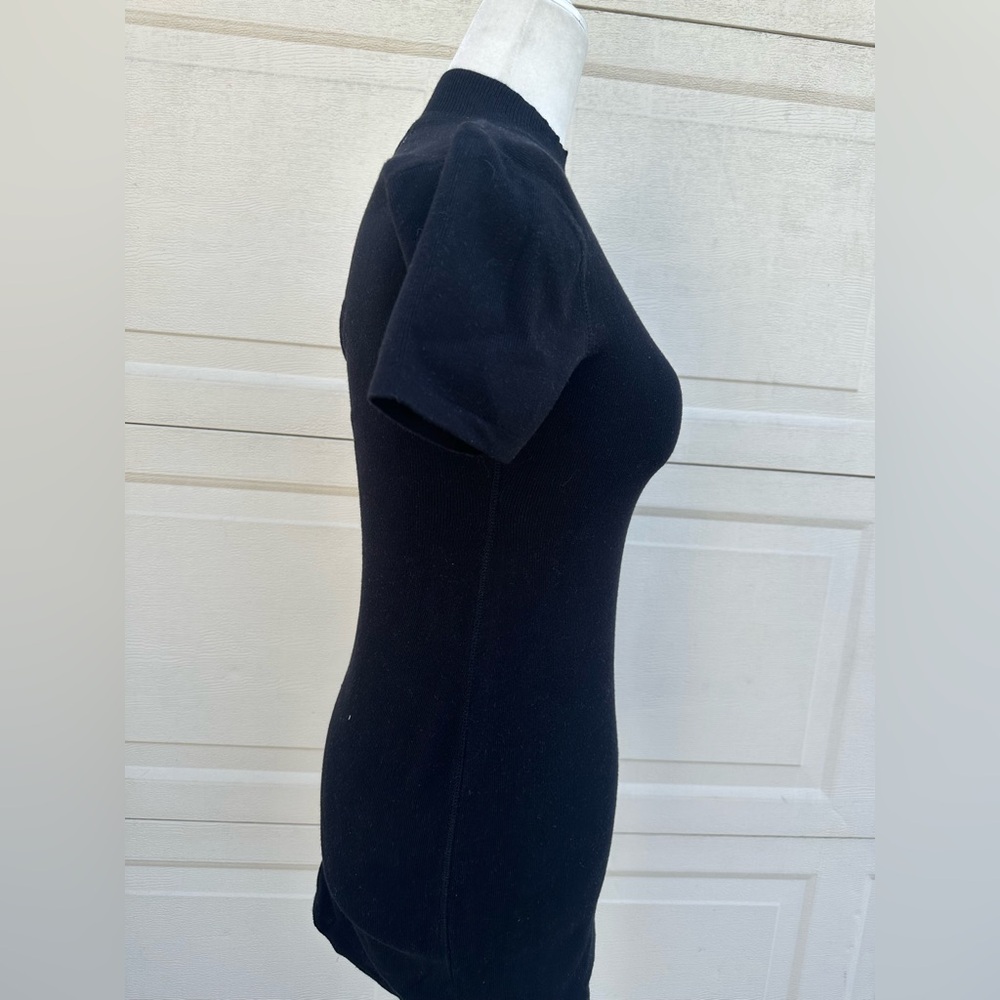 Alexander Wang Black Mini Bodycon Dress - Picture 8 of 12